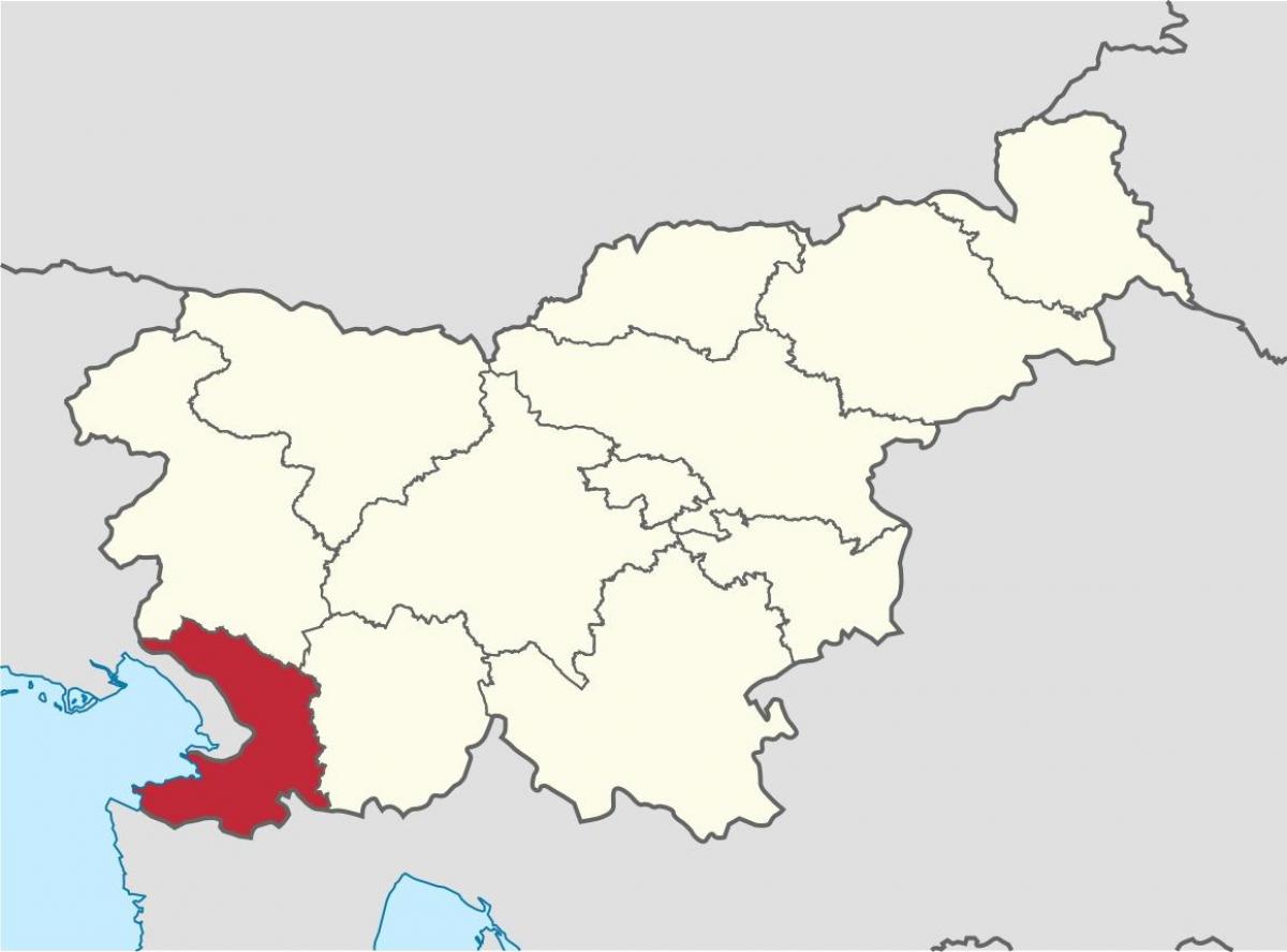 Kat jeyografik nan karstik Sloveni