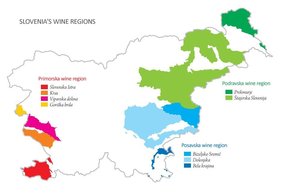 Kat jeyografik nan Sloveni diven