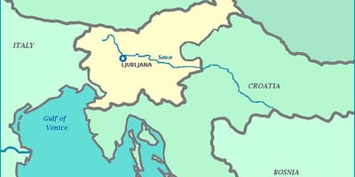 Kat jeyografik nan Sloveni kòt