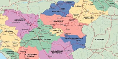 Kat jeyografik nan Sloveni politik