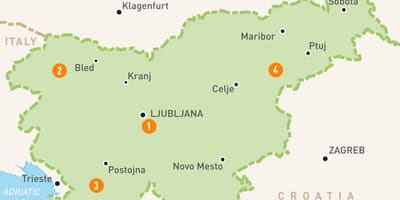 Kat jeyografik nan Sloveni rejyon